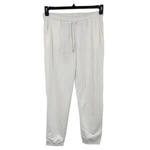 H Halston Studio jogger pull on drawstring sweatpants size Small S